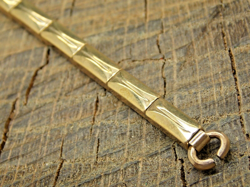 Finesse USA Vintage NOS Unused Watch Band Ring End Gold Filled Ladies Expansion