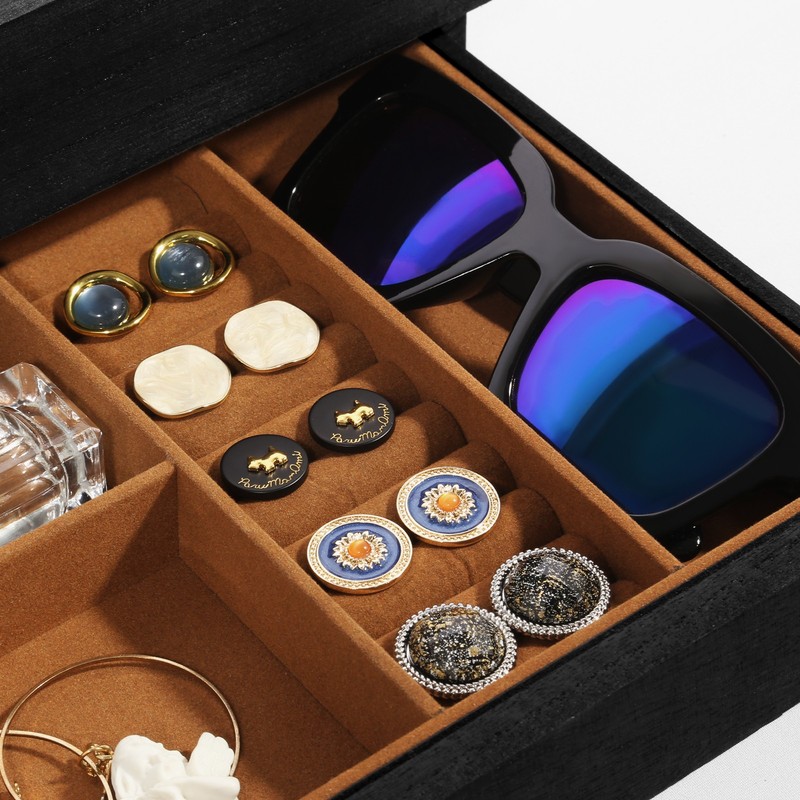 12 Slots Solid Wood Watch Box - Watch & Jewelry Storage Display Case, Gift gallery