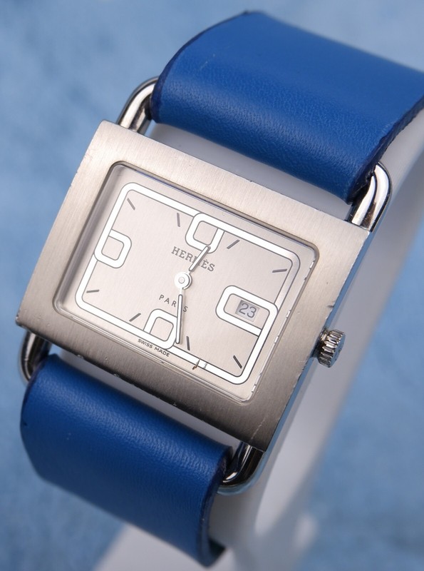 Handmade Leather Hermes Barenia BA1.510 Watch Strap