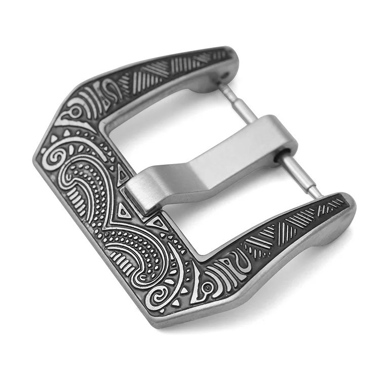 Watch Band Buckle Clasp Stainless Steel Pin Replacement 18 20 22 24mm 4 Colors gallery