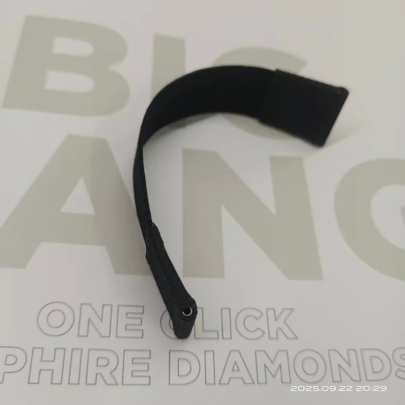 135mm Band Black Elastic Watch Strap Fits Audemars Piguet Code 11.59 15210QT gallery