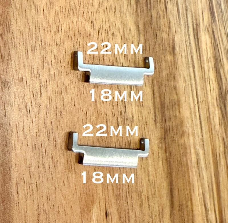 18mm to 22mm Casio AE 1200WH Watch Band Convertors Adapters 22mm Strap Connector gallery