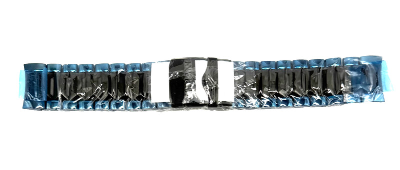 New Invicta Excursion 15483 Black & Blue Stainless Steel 26mm Watch Band
