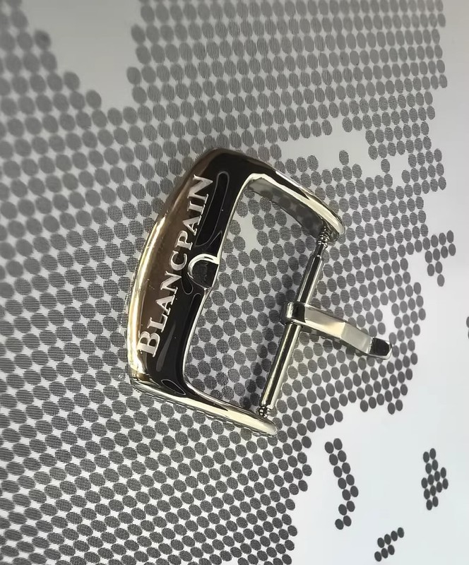 NEW Genuine Blancpain Vintage Silver Strap Pin Buckle 16mm 18mm