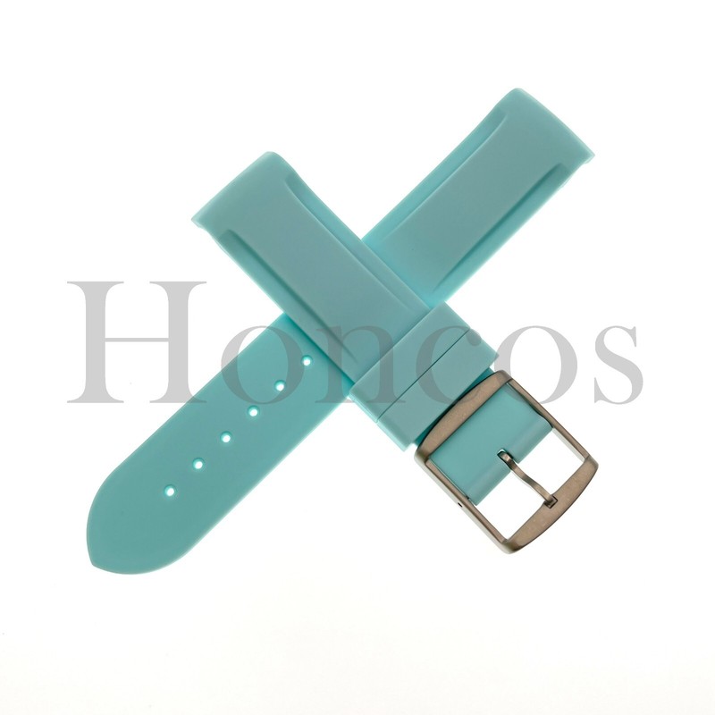Baby Blue – RUBBER WATCH STRAP for Omega X Swatch Speedmaster MoonSwatch
