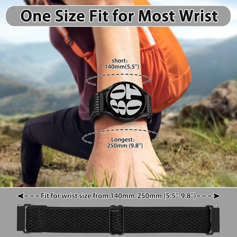 Adjustable 20mm Nylon Watch Band - Washable and Lightweight with Quick Release gallery