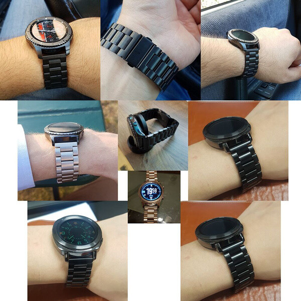 Metal Strap Watch Band Steel Bracelet For Samsung Galaxy Watch 42/46mm Gear S3 gallery