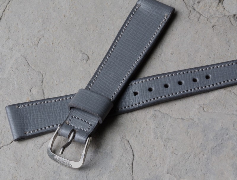 Vintage Wyler watch 16mm Buffalo single keeper strap Wyler buckle 1950s/60s NOS gallery