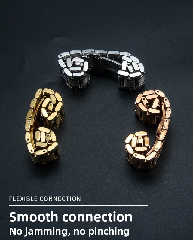 High Quality Stainless Steel Watch Band Strap 12mm-24mm Metal Bracelet with Tool gallery