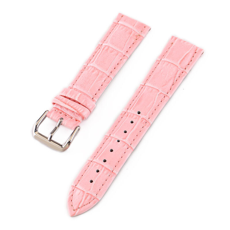 Men Woman Unisex Calfskin Leather Watchstrap Band Watch Strap Bracelet 10-24mm gallery