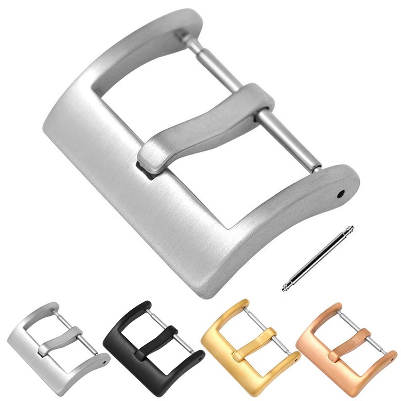 304L Stainless Steel Tang Buckle For Watch Strap Band 16mm 18mm 20mm 22mm gallery