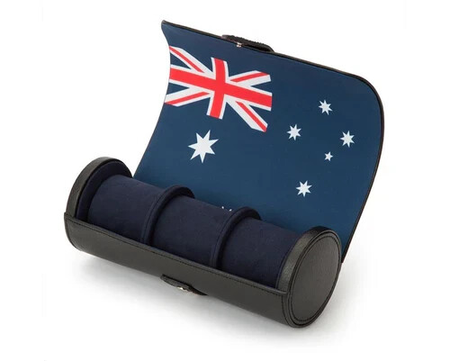 WOLF Navigator Triple Watch Roll – Australian Flag – New with Tags – READ!