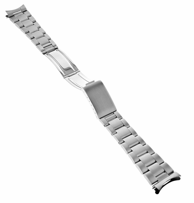 19MM OYSTER WATCH BAND FOR SEIKO 5 B1497S 7009 8004 7S26 BRACELET HEAVY T/QLITY gallery