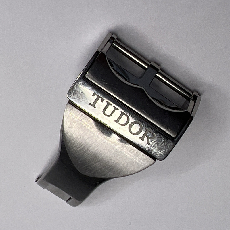 Genuine 18mm Satin Brushed & Polished Steel Tudor Deployant Deployment Clasp