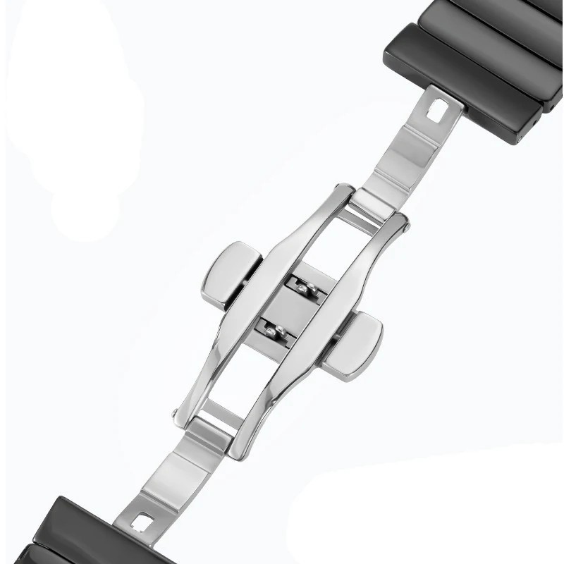 22mm Ceramic Watch Band Strap For IWC Universal Pilot IW389401 IW503008 Bracelet gallery