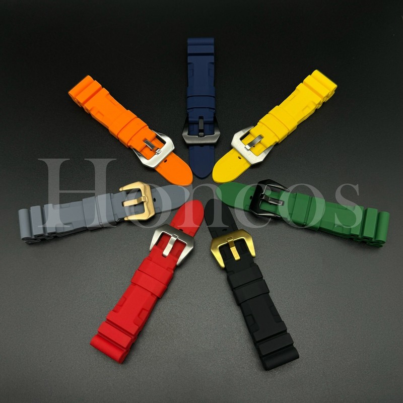 22 24 26 MM Replacement Silicone Rubber Watch Band Strap Fits for Invicta USA