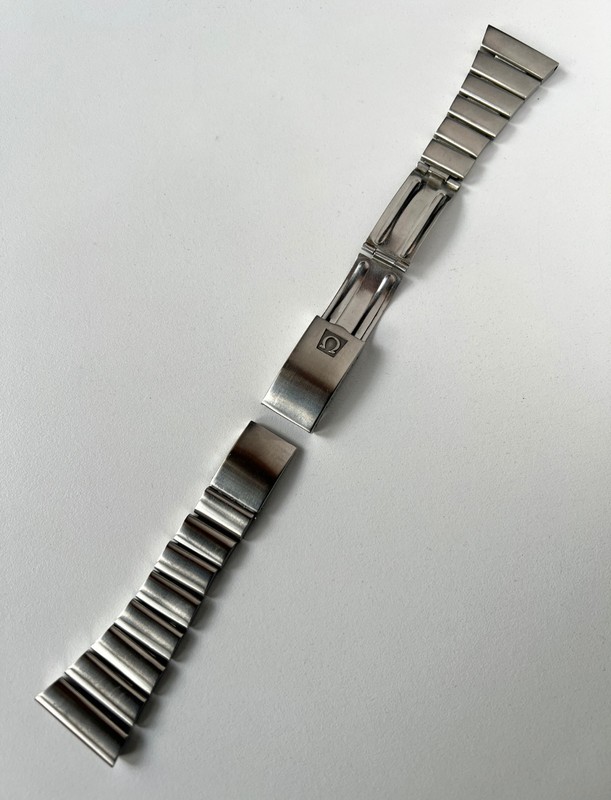 OMEGA 1192/192 Band Original Watch Vintage Mens Stainless Steel Strap