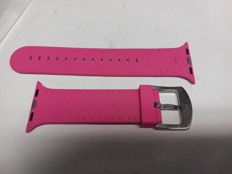 38MM Apple Watch Band Strap Digital pink Camouflage Camo Rubber Iwatch Smart gallery