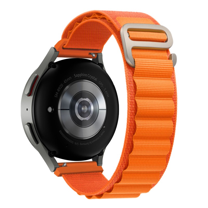 Nylon Alpine Loop Band Strap for Samsung Galaxy Watch 4 5 Pro 45/40/44/42/46mm gallery