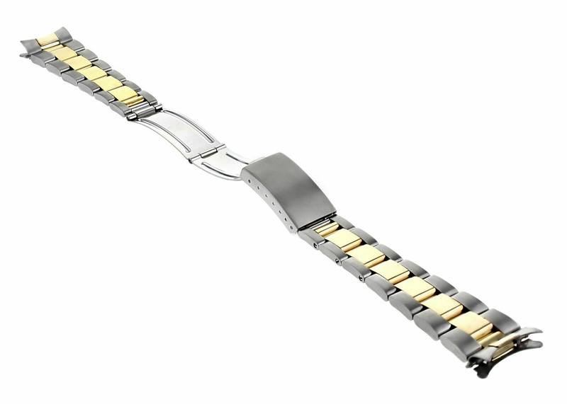 19MM 14K/SS Oyster Watch Band For Rolex 34MM Date 15053, 15203, 15223, 15233 gallery