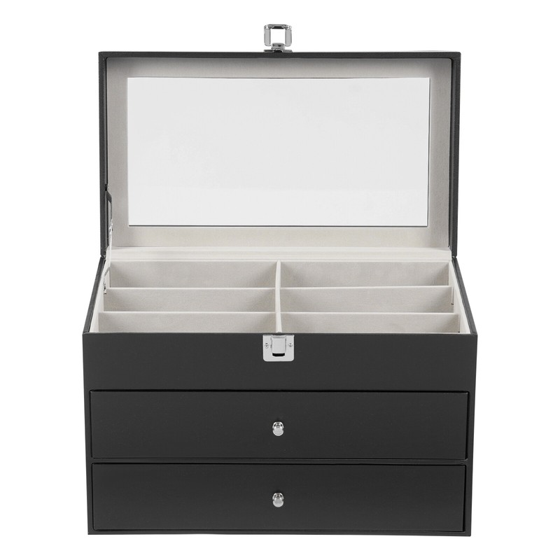 Sunglasses Case Watch Box Watch Case Jewelry Box And 12 Eyeglasses Storage gallery