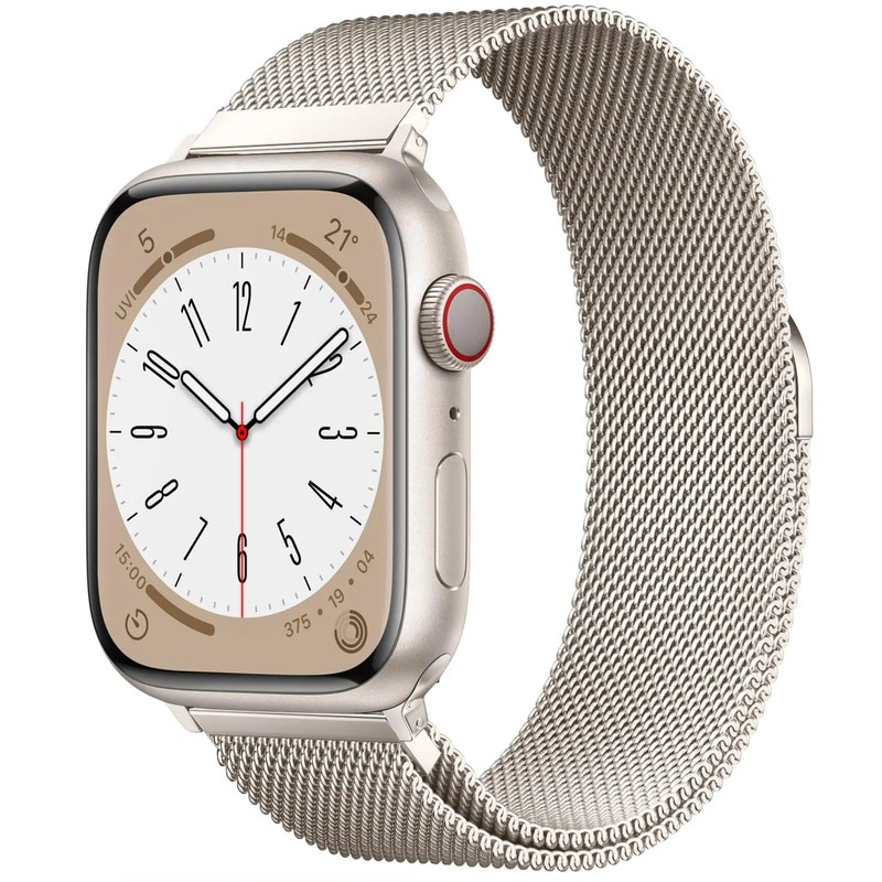 For Apple Watch Milanese Strap Bands 44mm 40mm 45mm 49mm 41mm 42 44 46 mm UK