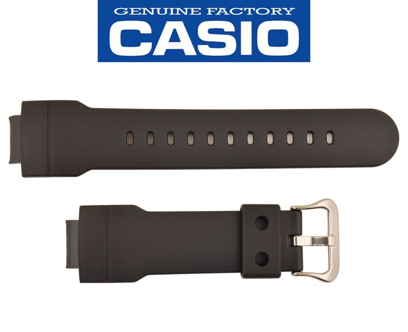 Genuine CASIO Watch Band Strap AWG-M510-1 AWGM-510 Black Rubber