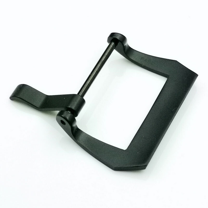 22mm Black Brushed Screw Pin PAND Buckle for PAM Watch Back with PAND Letter