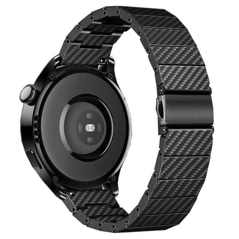 Quality Carbon Fibre Watch Straps Mens Waterproof Band 20mm 22mm Quick Release