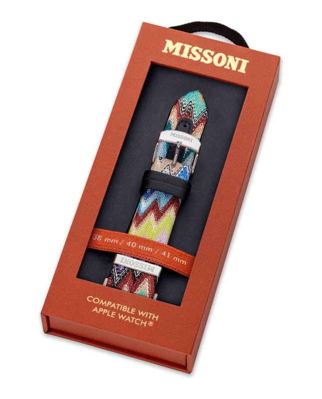 Missoni Unisex-Adult Fabric Apple Watch® Strap gallery