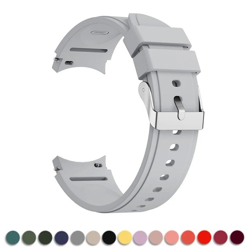 Sport Silicone Watch Band Strap For Samsung Galaxy Watch 4 5 6 7 40mm 44mm 45mm gallery