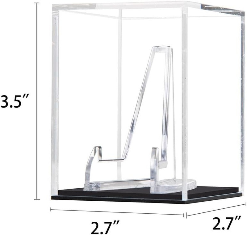 Pocket Watch Display Case Display Stand Cube Holder Clear Acrylic Box Protected gallery