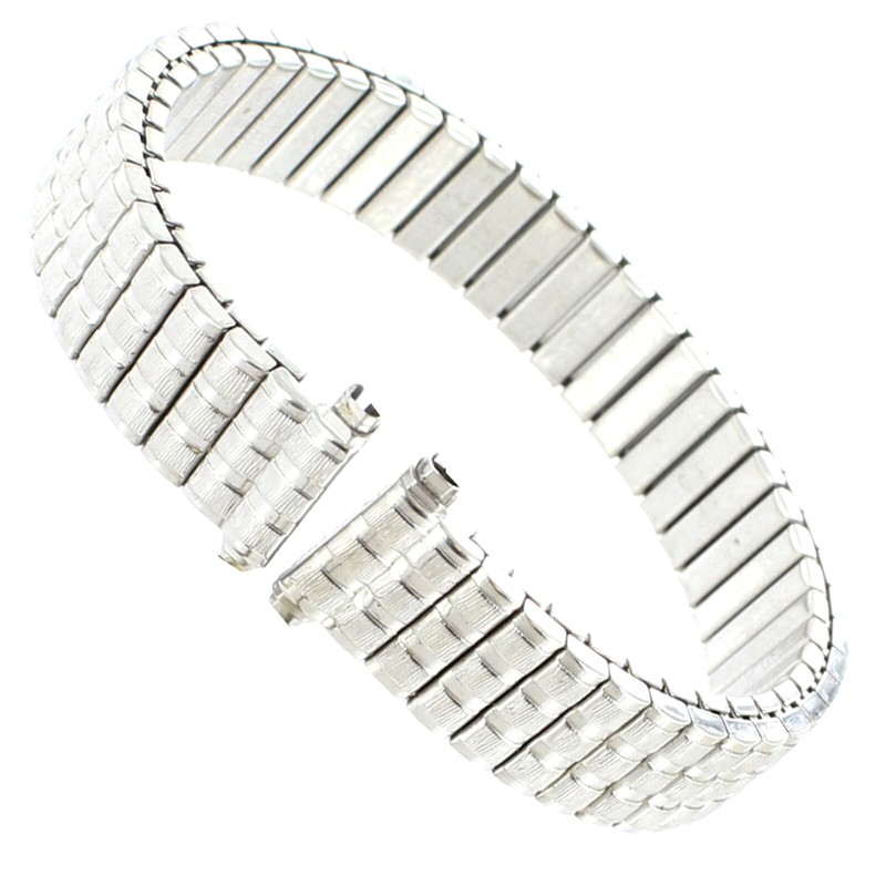 10-12mm Speidel Textured Stainless Steel Ladies Expansion Watch Band X-SHORT