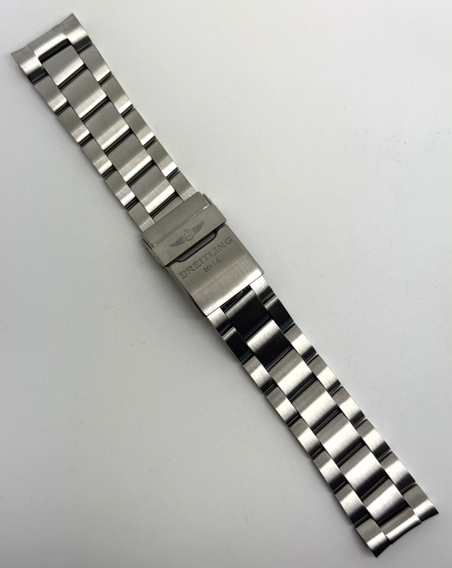 Breitling Colt 173A 22mm Brushed Stainless Steel Watch Bracelet Authentic OEM