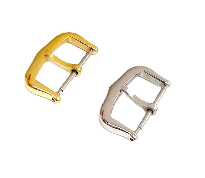 Buckle (Silver & Gold) fits to Cartier Tank, Pasha & other Model size 18,16,14mm