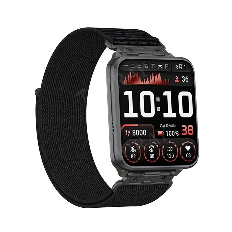 24MM Replacement Sport Nylon Strap Smart Watch Wrist Band For Garmin Venu X1