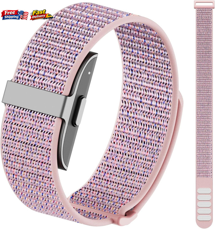 Nylon Loop Sport Replacement Band Compatible with Hume Health Band Breathable