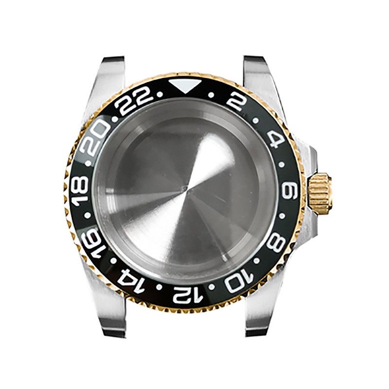 40MM Watch Case Stainless Steel Gold Case Sapphire Glass for NH35/NH36 Movement gallery