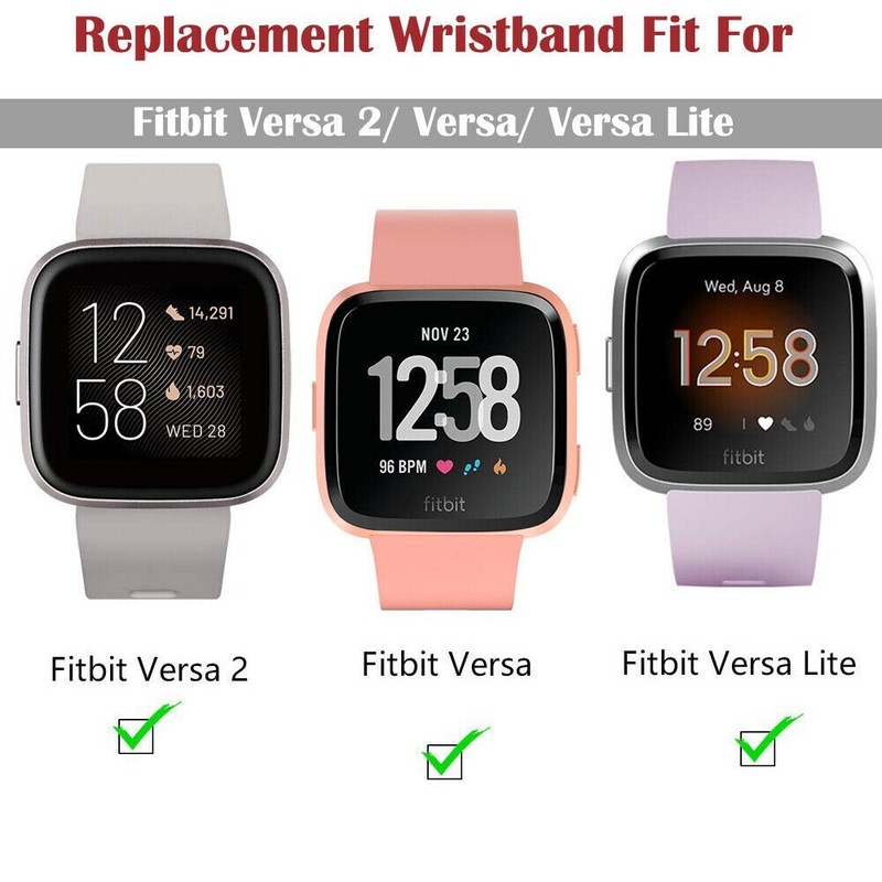 NEW OEM Fitbit Versa 2/ Versa Lite/ Versa1 Replacement Strap Wristband L Sizes gallery