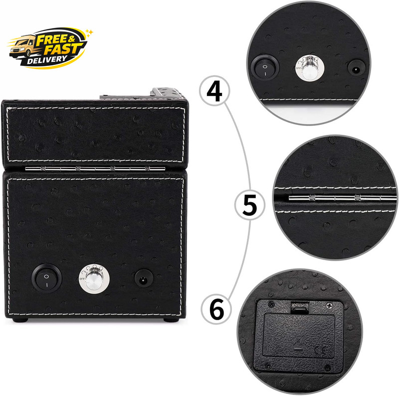 Automatic Single Watch Winder for Rolex and Other Luxury Watches - Automatic gallery