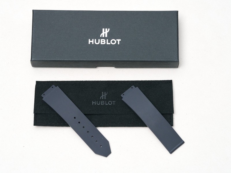 Hublot Grey Rubber Strap For 42mm Classic Fusion 12-542-80 6-542-95