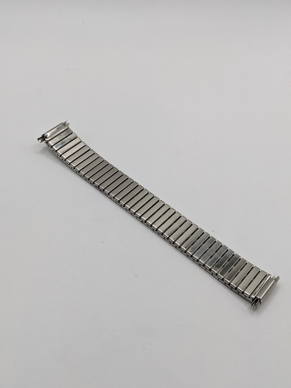 Retro Apollo Stainless Silver Expandable Watch Strap Expandable Lugs 16-22mm gallery
