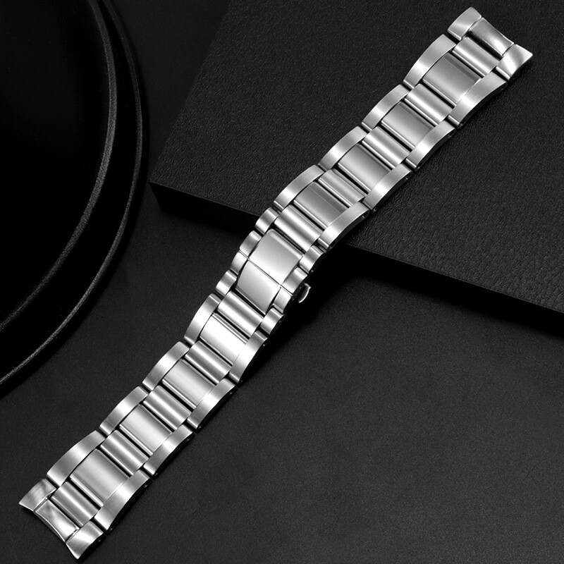 High-grade stainless steel watch band mens metal strap for Cartier16 18 20 22 23 gallery