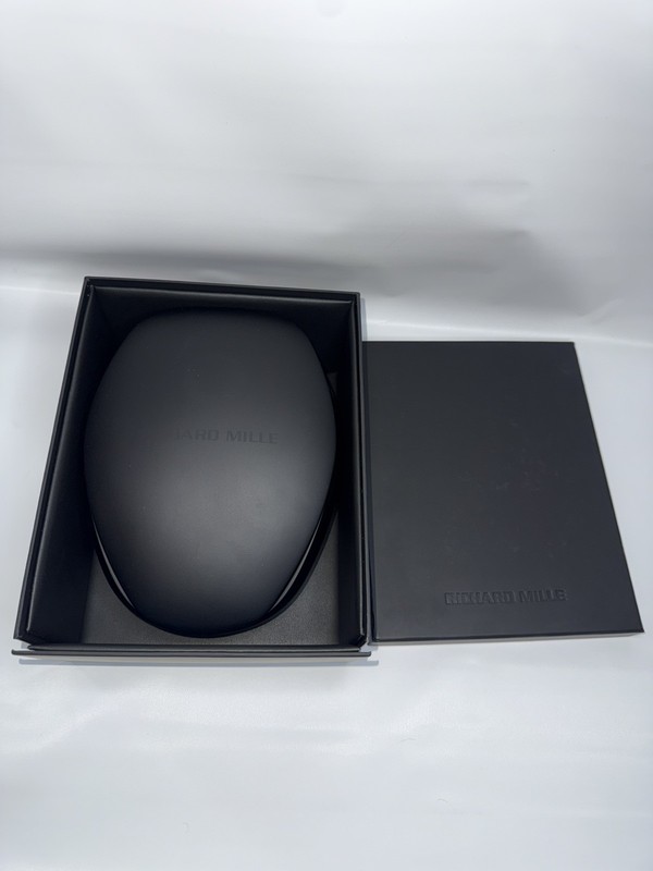 Richard Mille Genuine Empty Watch Box Storage Case 1 Slot Black Authentic