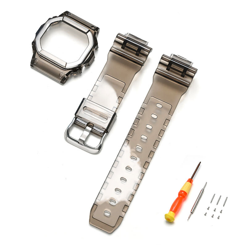 For Casio GW-M5610 GW-S5600 GWX-5600G-5600E Watch Strap Band Case Set With Tool