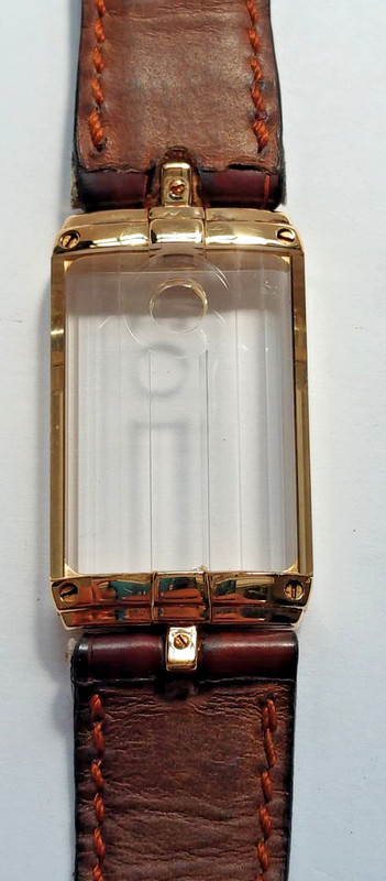 Corum Golden Bridge 18K Gold Case Crystal Hands Strap Buckle OEM gallery