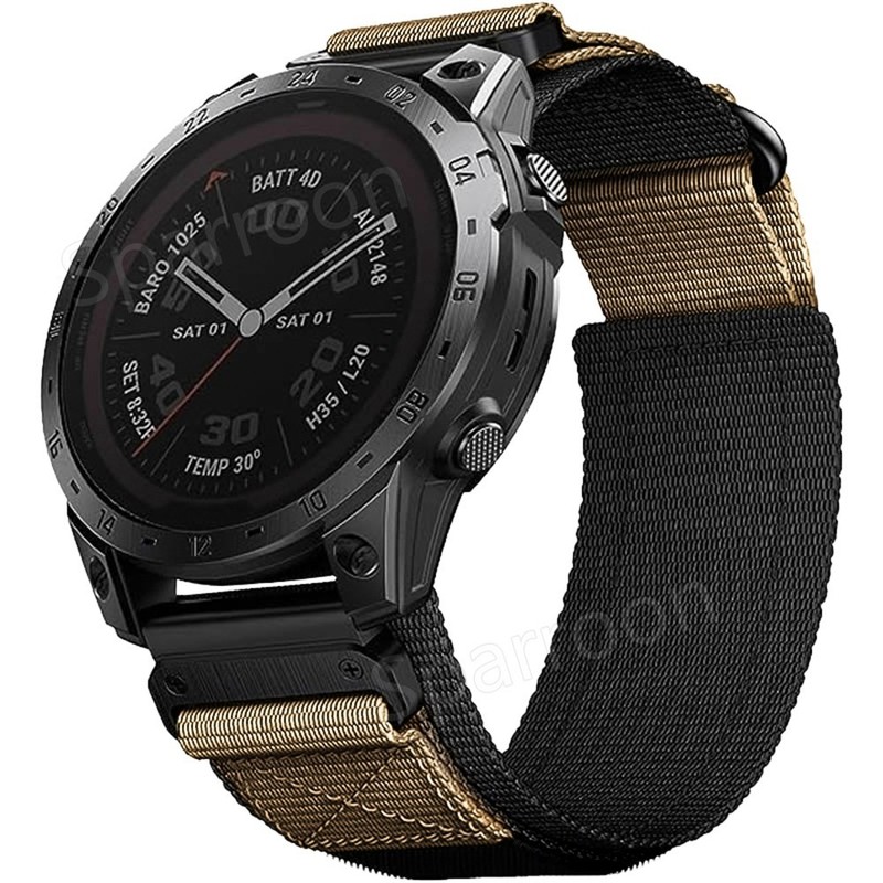 Quick Fit 22mm 26mm Band For Garmin Instinct 1/2/3/E 45mm 3/2X 50mm Nylon Strap gallery