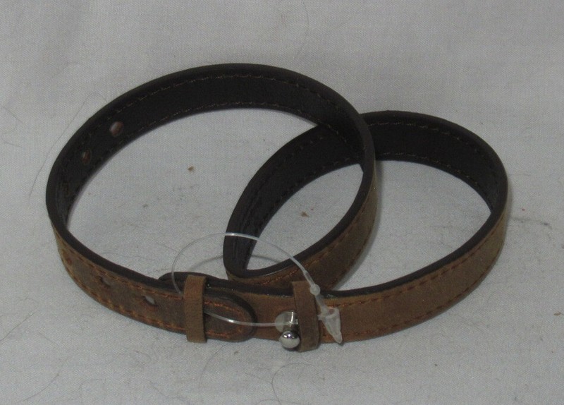 Philip Stein ASSOLTAMENTE BROWN LEATHER Wrap Around Strap Steel Icon 10L-CWABRST gallery