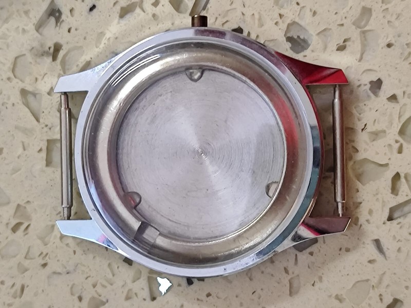 Original Swiss made CASE Watch 37mm fit for omega /longines & other NOS