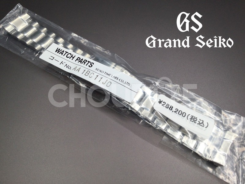 OEM Grand Seiko SBGH273 / 9S85-01H0 21mm Stainless Steel Bracelet – AA1BC11J0 –